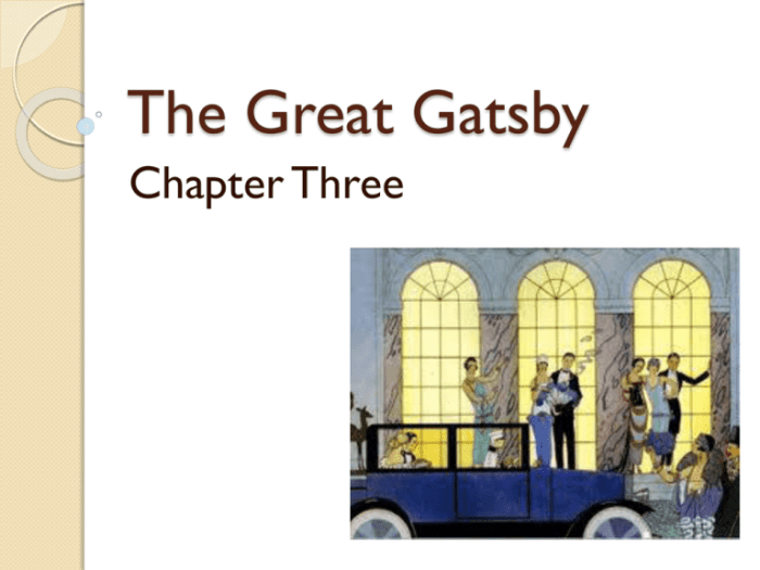 Chapter 5 the great gatsby questions