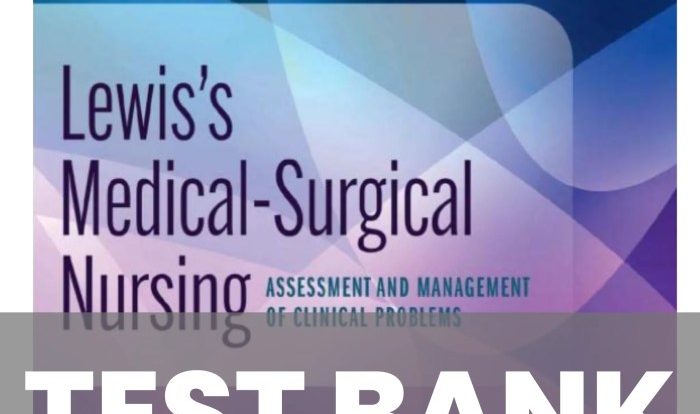 Lewis medical surgical nursing test bank