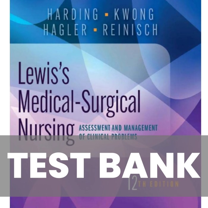 Lewis medical surgical nursing test bank