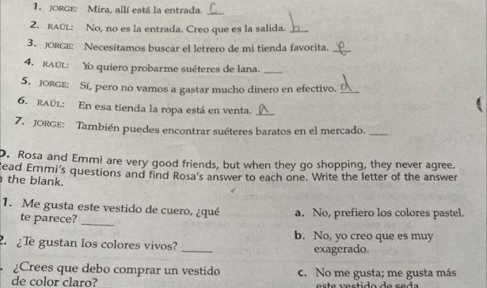 Chapter assessment prueba p-1 answers