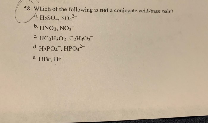 Conjugate acid base pair worksheet