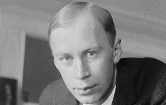 Select all the statements about sergei prokofiev.