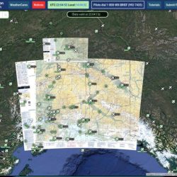 Which of the reporting stations have vfr weather